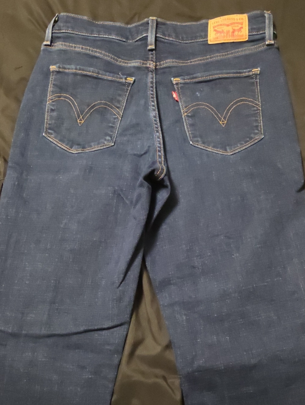 Levi's Womens Straight-Leg Jeans